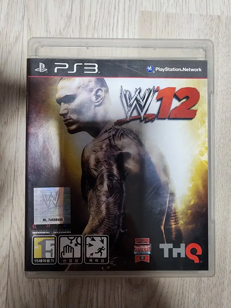 PS3 WWE12